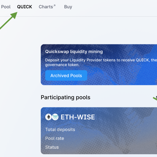 WISE LP Tokens Quickswap